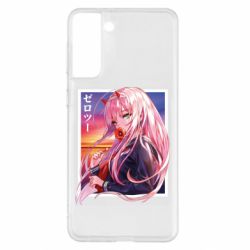 Чехол для Samsung S21+ Ноль Два - PrintSalon