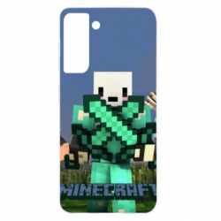 Чехол для Samsung S21 Novaskin Minecraft - PrintSalon