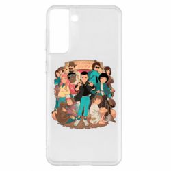 Чехол для Samsung S21+ Очень странные дела арт - PrintSalon