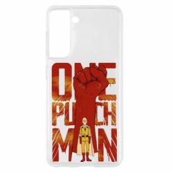 Чохол для Samsung S21 One Punch Man Saitama