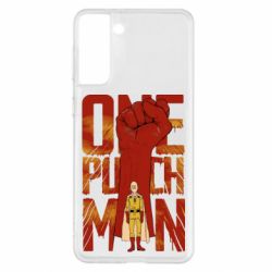 Чохол для Samsung S21+ One Punch Man Saitama - PrintSalon