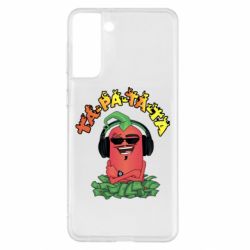 Чехол для Samsung S21+ Перец Эдисон и доллары - PrintSalon