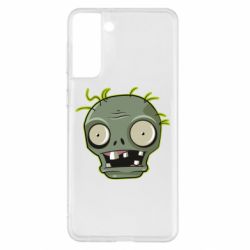 Чехол для Samsung S21+ Plants vs zombie head - PrintSalon