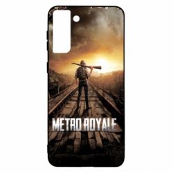 Чехол для Samsung S21+ Pubg Metro Royale - PrintSalon