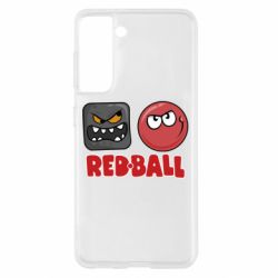 Чохол для Samsung S21 Red ball 4 - PrintSalon