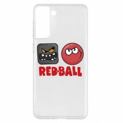 Чохол для Samsung S21+ Red ball 4 - PrintSalon