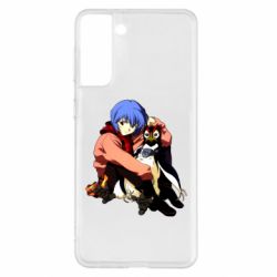 Чехол для Samsung S21+ Rei Ayanami and Pen Pen - PrintSalon
