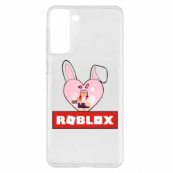 Чехол для Samsung S21+ Roblox Bunny Girl Skin - PrintSalon