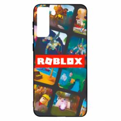 Чехол для Samsung S21+ Roblox frames - PrintSalon