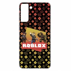 Чехол для Samsung S21+ Roblox Heroes 3D - PrintSalon