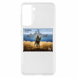 Чехол для Samsung S21 русский корабль иди на@ - PrintSalon