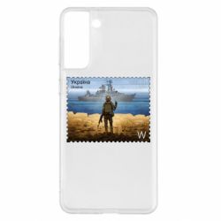 Чехол для Samsung S21+ русский корабль иди на@ - PrintSalon