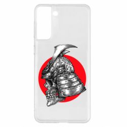 Чехол для Samsung S21+ Samurai skull - PrintSalon