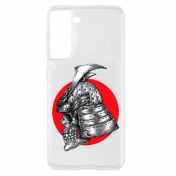 Чехол для Samsung S21 Samurai skull - PrintSalon