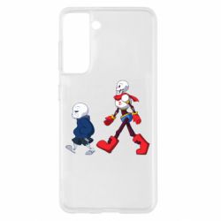 Чохол для Samsung S21 Sans walking - PrintSalon