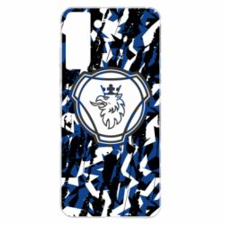 Чохол для Samsung S21+ Scania logo and grunge - PrintSalon