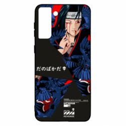 Чохол для Samsung S21+ shattered Itachi art - PrintSalon