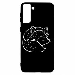 Чехол для Samsung S21+ Sleeping fox - PrintSalon