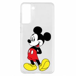 Чехол для Samsung S21+ Smiling Mickey - PrintSalon
