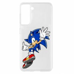 Чехол для Samsung S21 Sonic and the jump - PrintSalon