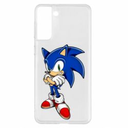 Чехол для Samsung S21+ Sonic with smile - PrintSalon