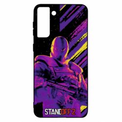 Чехол для Samsung S21+ Special Forces Fighter - PrintSalon