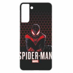 Чохол для Samsung S21+ Spider Man Miles Morales - PrintSalon