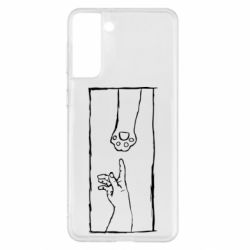 Чехол для Samsung S21+ Сreation meow - PrintSalon