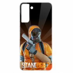 Чехол для Samsung S21+ Standoff 2 Terrorist in a gas mask - PrintSalon