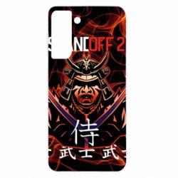 Чехол для Samsung S21 Standoff Samurai And Fire - PrintSalon