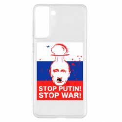 Чехол для Samsung S21+ STOP PUTIN - PrintSalon