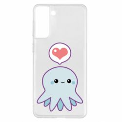 Чехол для Samsung S21+ Sweet Octopus - PrintSalon