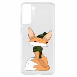 Чехол для Samsung S21+ The Fox in the Hat - PrintSalon