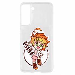 Чехол для Samsung S21 The promised Neverland Emma - PrintSalon
