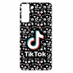 Чехол для Samsung S21+ TikTok Vibes - PrintSalon