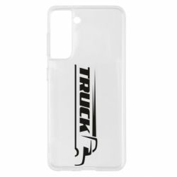 Чехол для Samsung S21 Truck simple art - PrintSalon