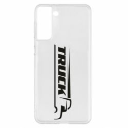 Чехол для Samsung S21+ Truck simple art - PrintSalon