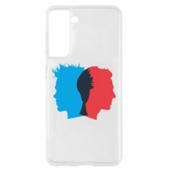 Чехол для Samsung S21 Tyler Durden & Jack-PrintSalon Чехол для Samsung S21 Tyler Durden & Jack