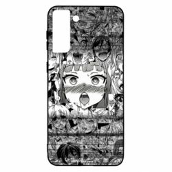 Чохол для Samsung S21 Ultra Ahegao Glitch - PrintSalon