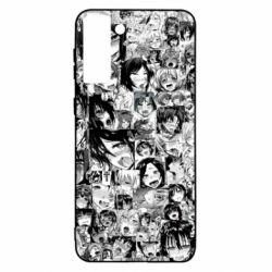 Чохол для Samsung S21 Ultra Ahegao manga - PrintSalon