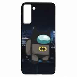 Чехол для Samsung S21 Ultra Among Us - Batman in the city - PrintSalon