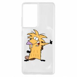 Чехол для Samsung S21 Ultra Angry Beavers: Norbert - PrintSalon