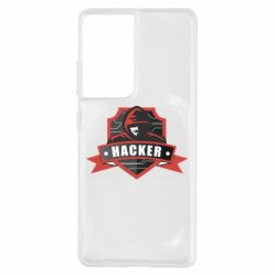 Чохол для Samsung S21 Ultra Anonymous Hacker - PrintSalon