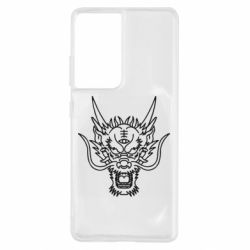 Чехол для Samsung S21 Ultra Asian dragon - PrintSalon