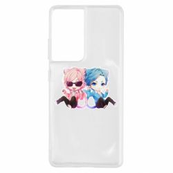 Чехол для Samsung S21 Ultra Ayato and Yuri - PrintSalon