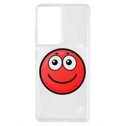 Чохол для Samsung S21 Ultra Ball with smile - PrintSalon