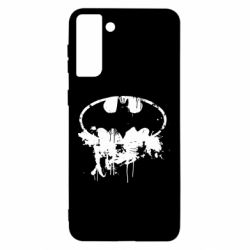 Чехол для Samsung S21 Ultra Batman Paint - PrintSalon