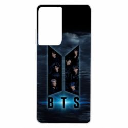Чехол для Samsung S21 Ultra BTS Dark Angels - PrintSalon