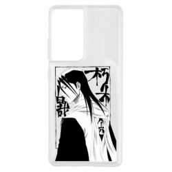 Чехол для Samsung S21 Ultra Бьякуя Кучики - PrintSalon