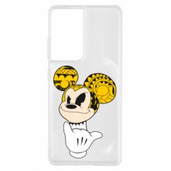 Чехол для Samsung S21 Ultra Cool Mickey Mouse - PrintSalon